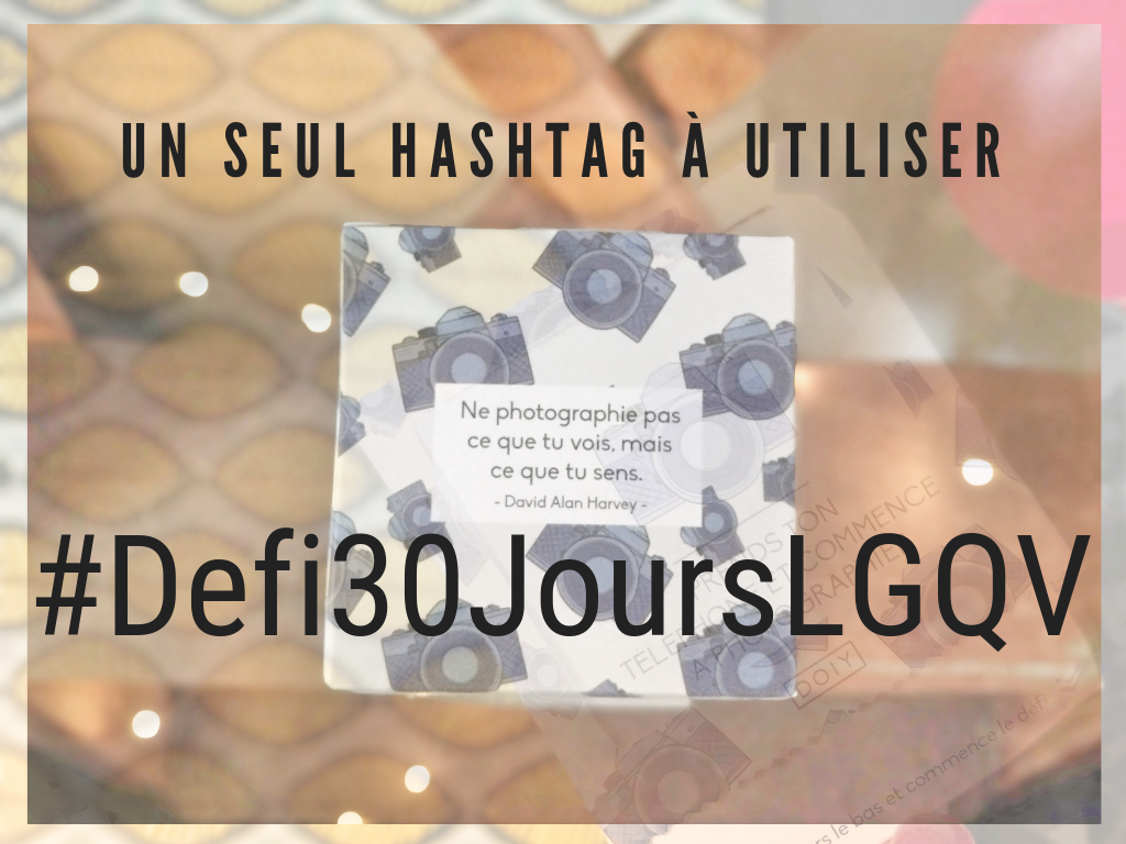 défi photo 30 jours instagram