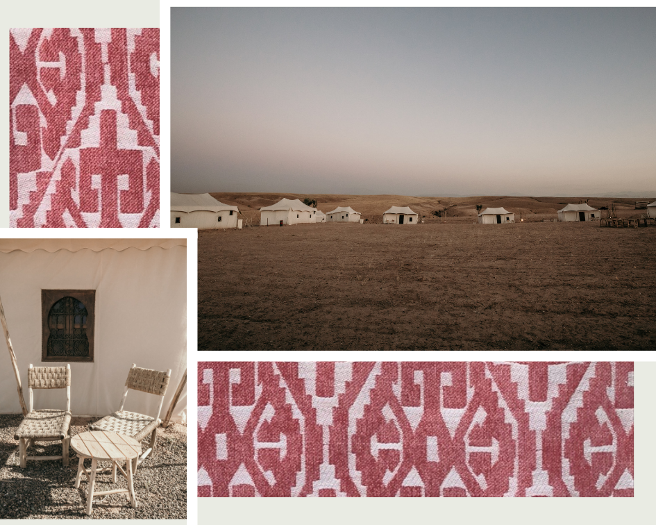campement désert agafay Maroc