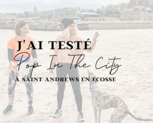 pop in the city Ecosse Saint Andrews