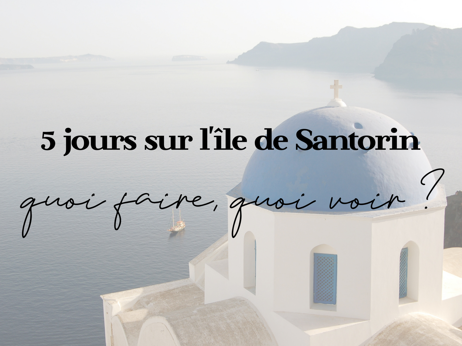 voyage à Santorin